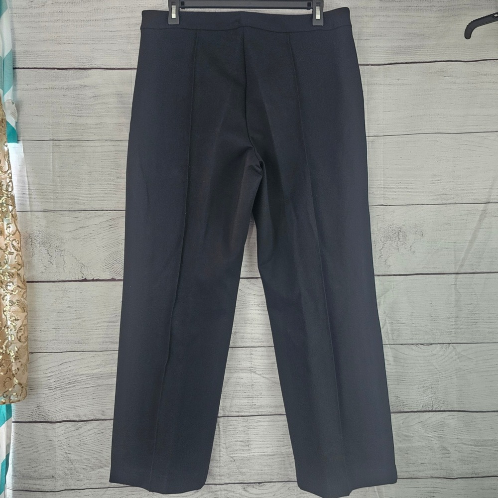 Preston & York 18 Black Mia Ponte Pants Au-Gusty Day Dress Pant Slacks NWT 1534 - Picture 3 of 8